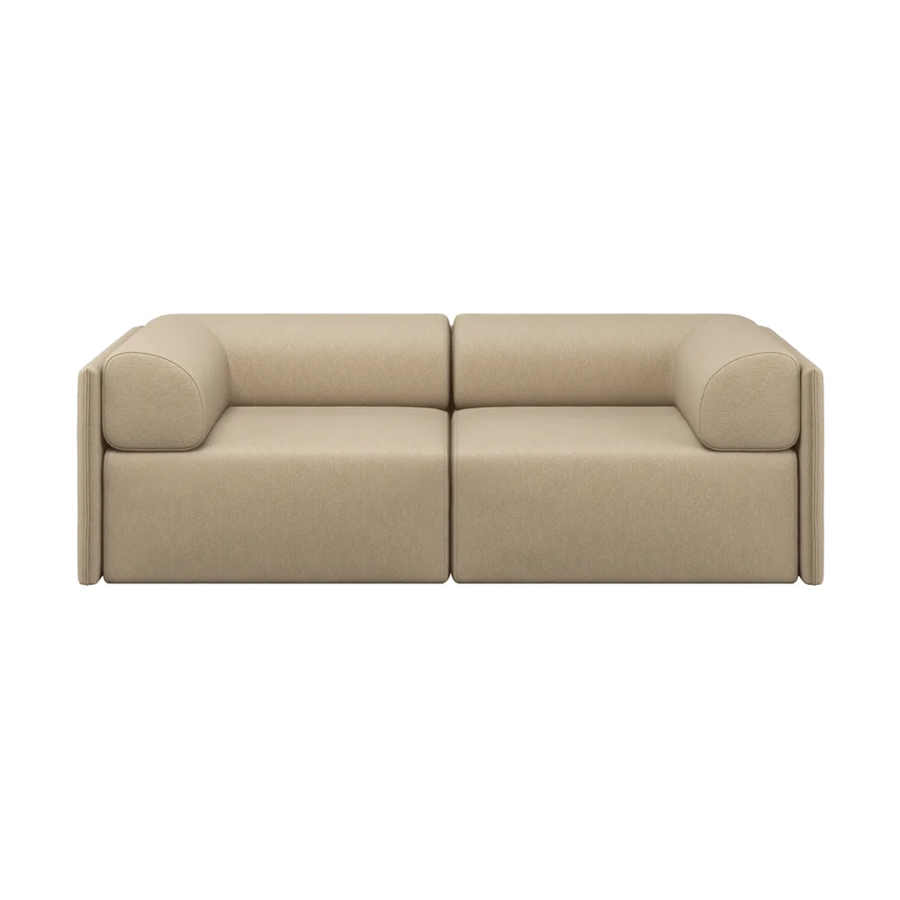 Palo Block 2-seters sofa med armlene Low 200 cm v:1275537