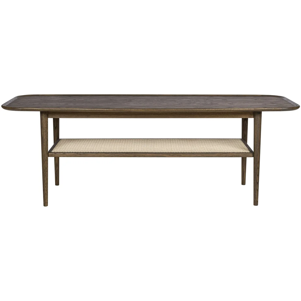 Athene Salongbord 60×150 cm, Mørkoljet Eik / Rotting v:873952