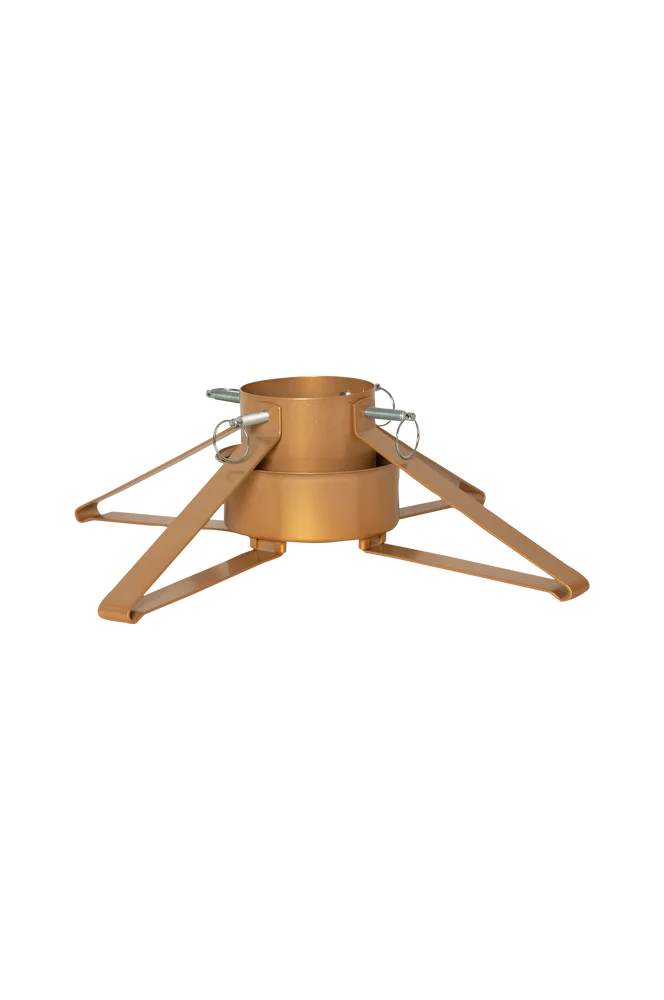 Juletrefot Granig Gold – Gull – Belysning | m v:7828075