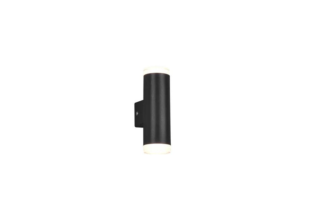 Trio Lighting Ray H2O LED vegglampe 2L matt svart v:7917397