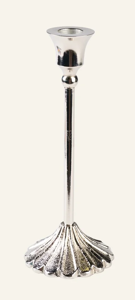 Lysestake sølv – 8,5×8,5×22,5 cm v:6730579