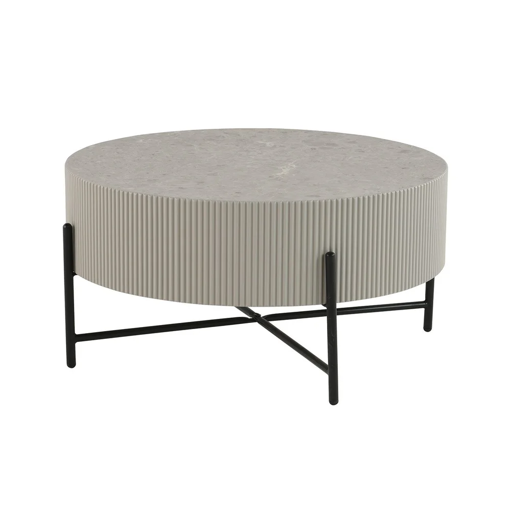 Sofabord HOME4YOU Asher D80x40 cm grå v:5730301