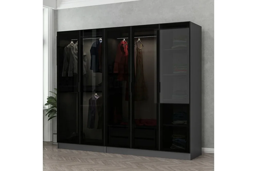 Fruitland Garderobe 225 cm v:9525907