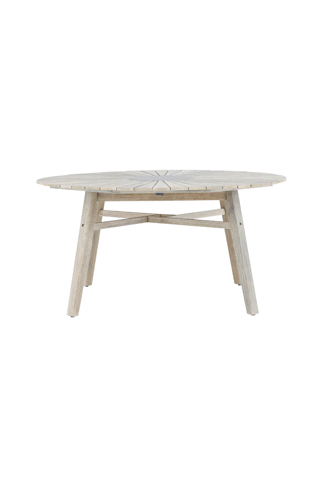 Rives Rundt spisebord - Hvit m v:3109044