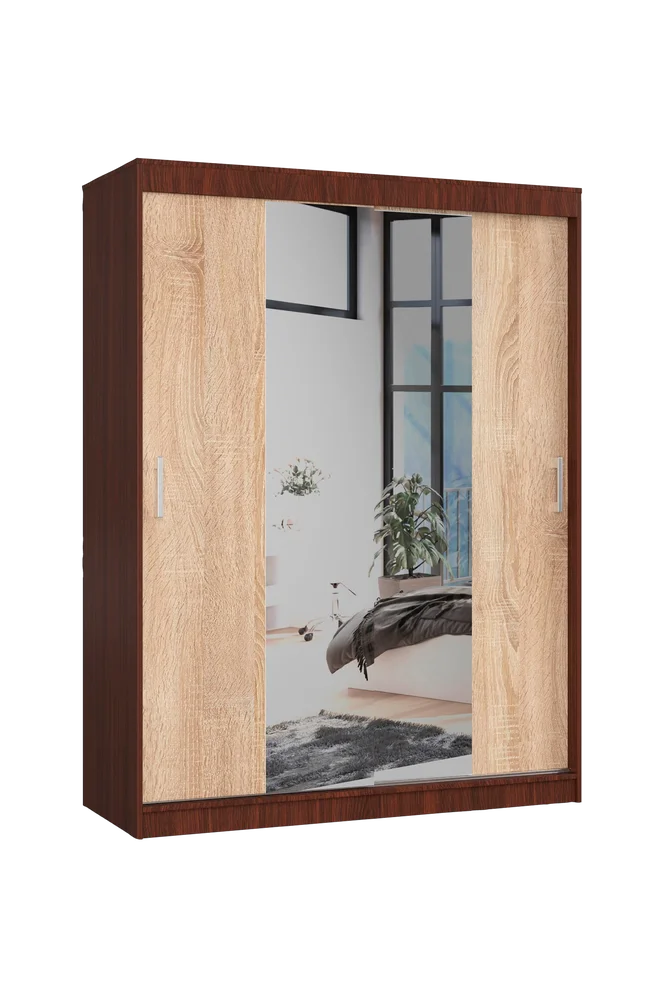 Akord Garderobe med skyvedører – Flerfarget m v:9344917