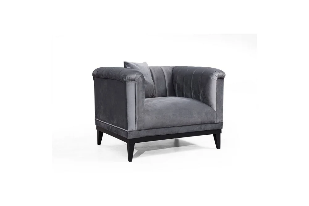 Lenestol Trendy Mørk Grå v:6184378