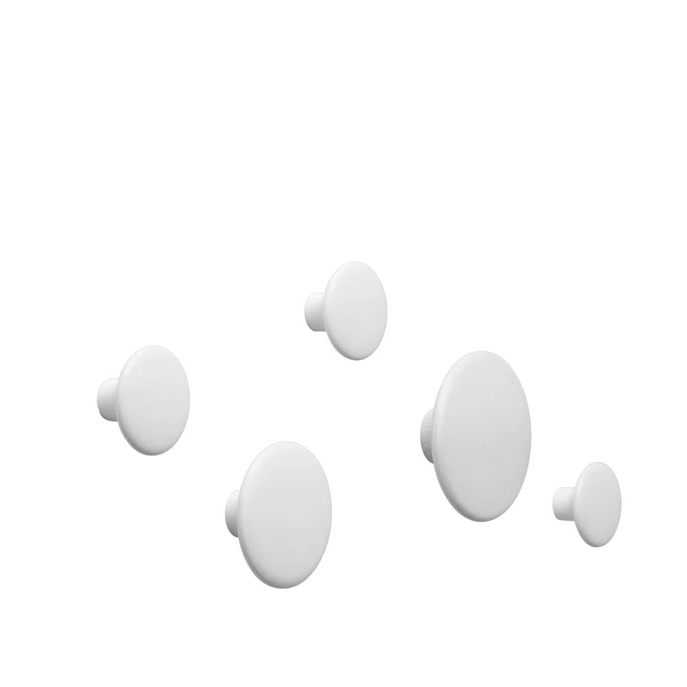 Dots klesknagger 5 stk v:2231069 Dots klesknagger 5 stk v:2231069