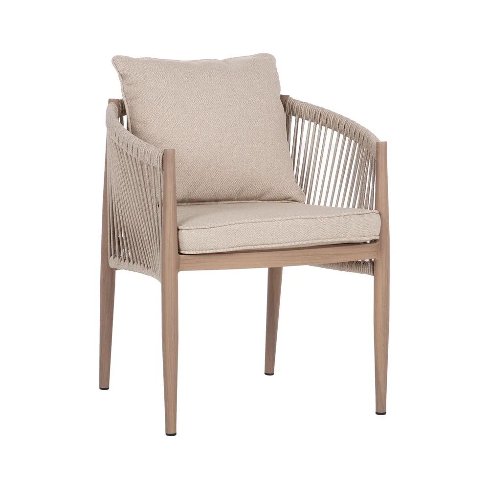 Stol HOME4YOU Medina 62x60x74 cm beige v:6392098