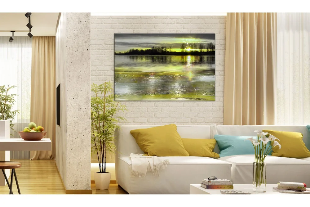 Tavle Quiet Lake 120X80 v:6795445 Tavle Quiet Lake 120X80 v:6795445