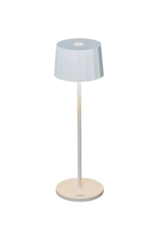 Bordlampe Positano USB høyde 35 cm - Hvit - Belysning | m v:5349697