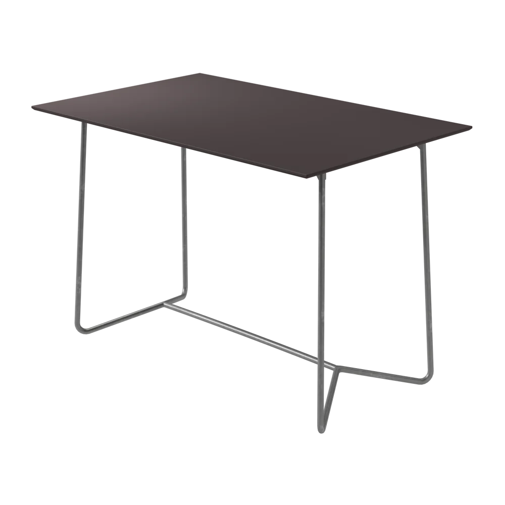 High Tech Bord 70×110 cm, Charcoal / Varmgalvanisert Stål v:5371140 High Tech Bord 70×110 cm, Charcoal / Varmgalvanisert Stål v:5371140