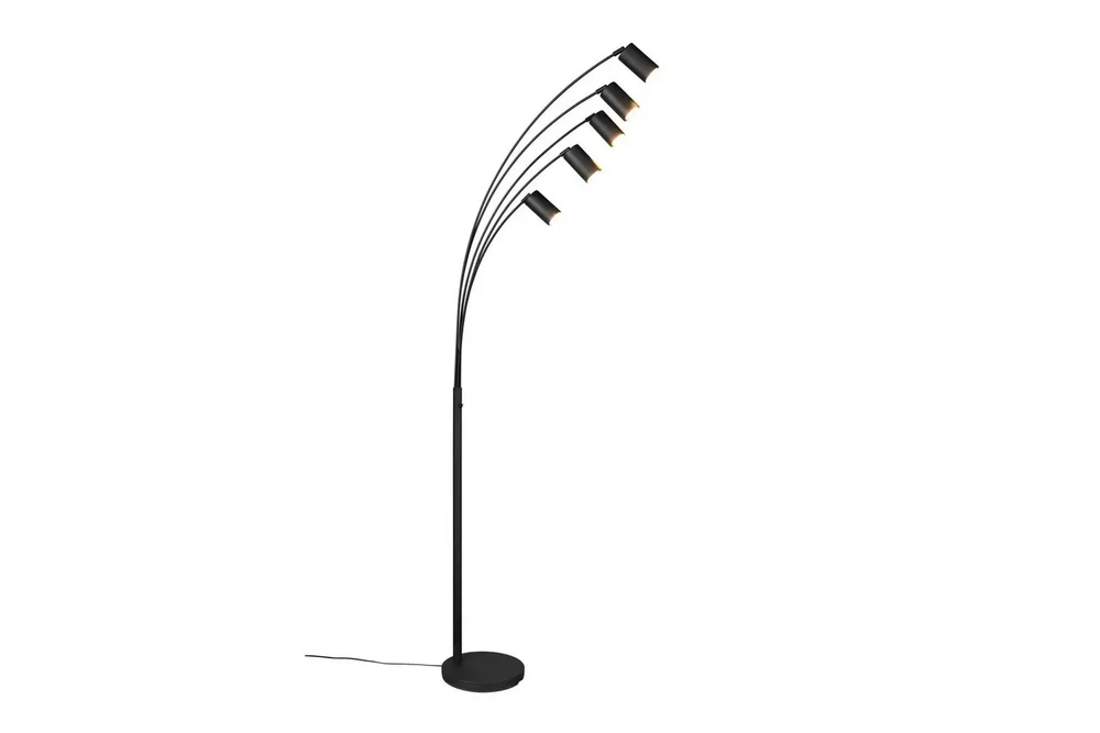 Gulvlampe TRIO Marley Matt svart v:2155775