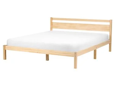 Seng Furutre MERCURER 160 x 200 cm Lysebrun v:2027998 Seng Furutre MERCURER 160 x 200 cm Lysebrun v:2027998