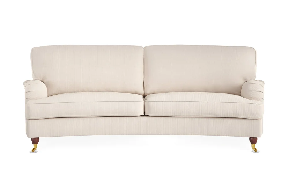 Howard Lyx 3-seters Svunget Manchestersofa v:7726210