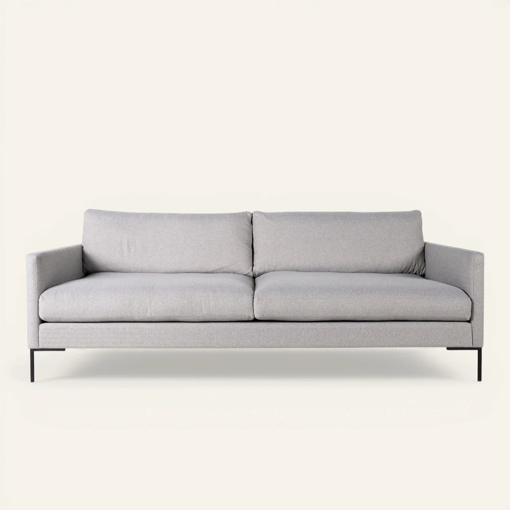 3 seter sofa lys grå – 227x100x83 cm v:6550113 3 seter sofa lys grå – 227x100x83 cm v:6550113