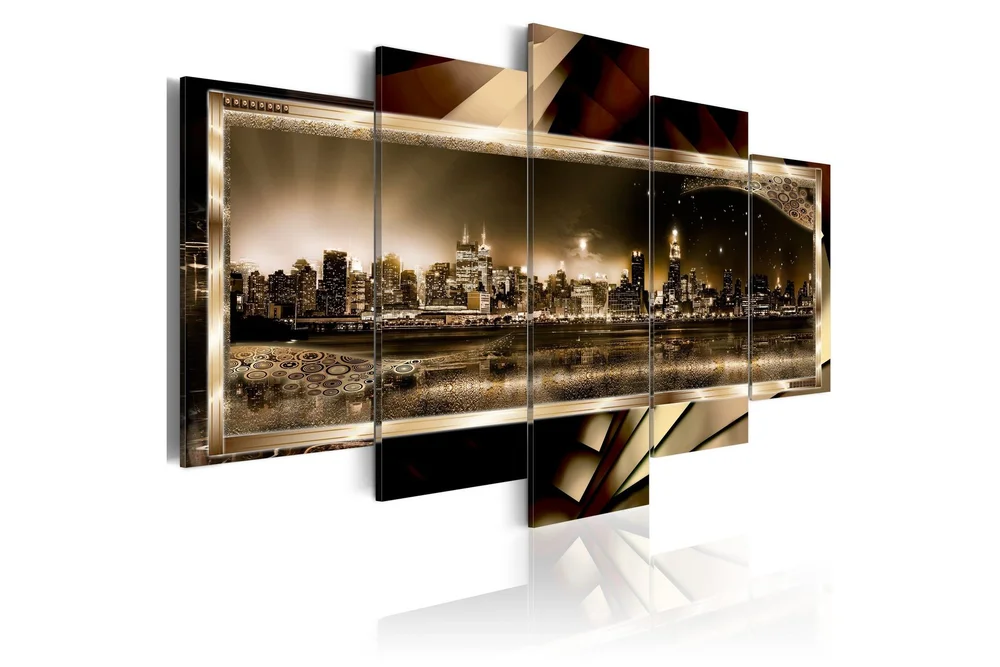 Bilde New York Starry Night Sepia 200x100 v:2988115