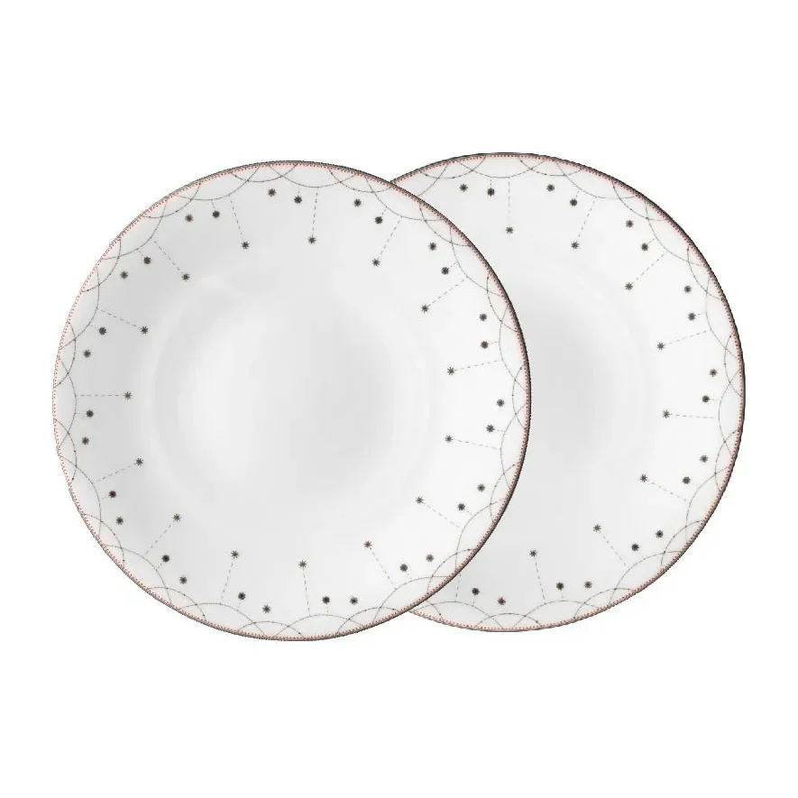 Julemorgen Girlander tallerken 2-pakning Ø 28 cm v:8482819
