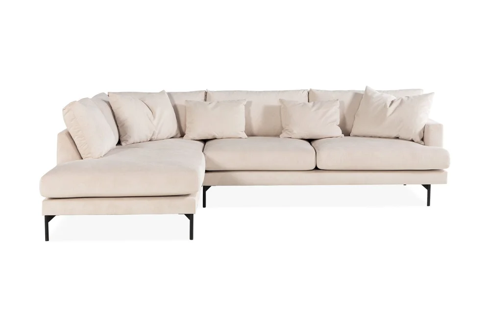 Menard 4-seters Venstrevendt Dyp L-formet Sjeselongsofa i Manchester v:7504427