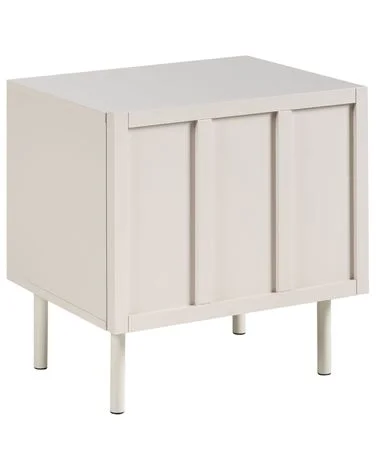 Nattbord CLUNES Lys beige v:9731409