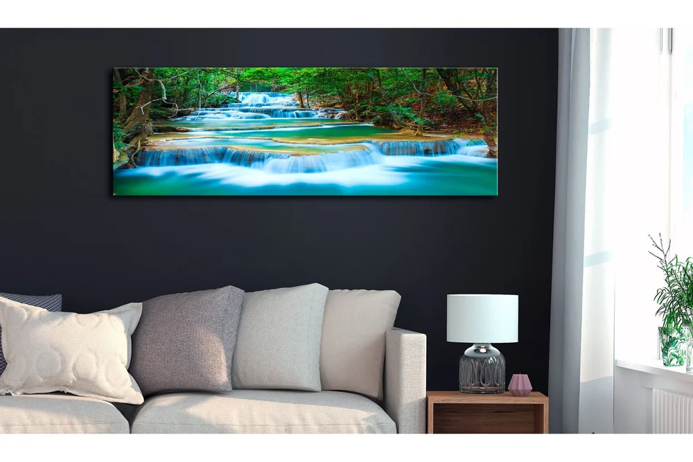 Tavle Sapphire Waterfalls 120X40 v:3394460