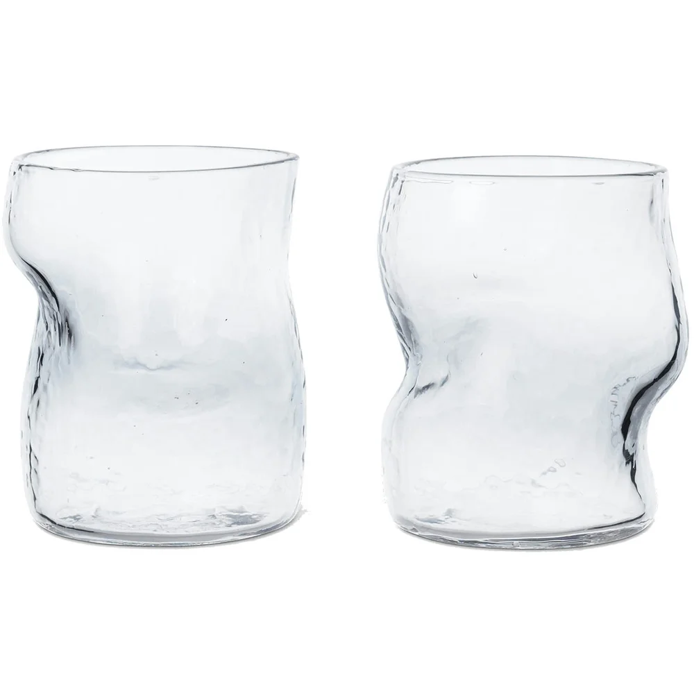 Dimple Glass 2-pk, Klar v:3119072 Dimple Glass 2-pk, Klar v:3119072