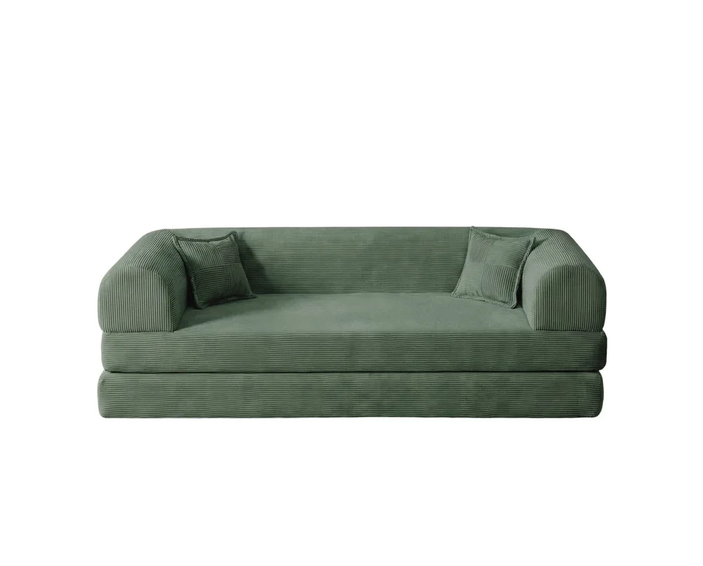 3-seters sovesofa Atelier Del Sofa Legom Eco (190 x 90 x 25 cm) Grønn v:7532061 3-seters sovesofa Atelier Del Sofa Legom Eco (190 x 90 x 25 cm) Grønn v:7532061