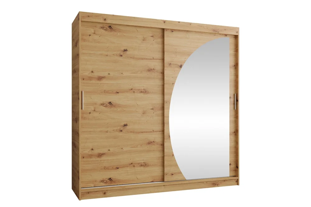 Amira Garderobeskap Med Speil 200x200 cm v:2117953