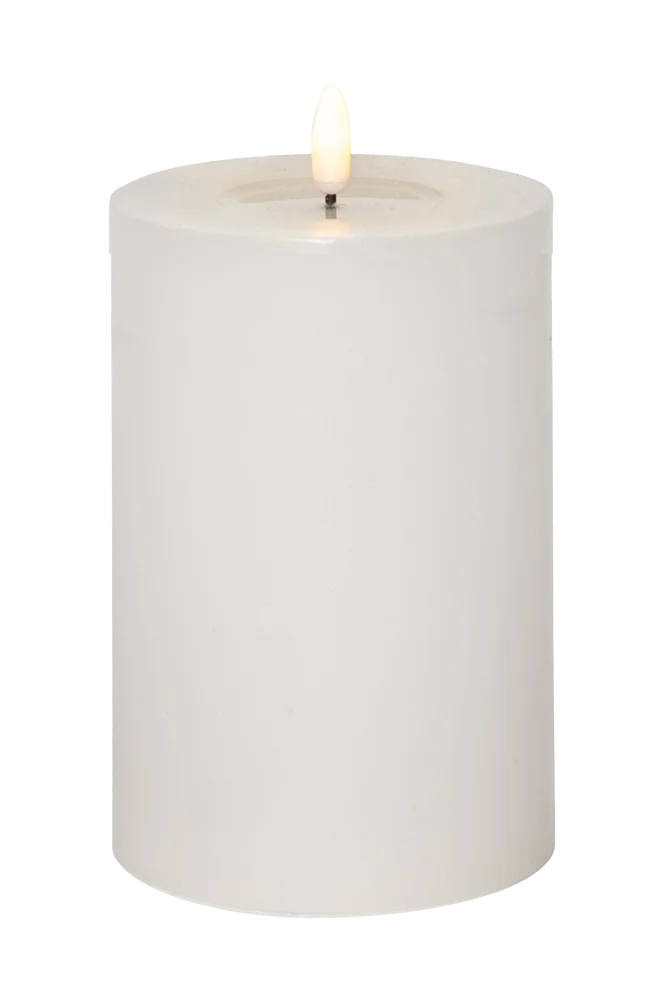 Blocklight Flamme Flow Big 17,5 cm – Hvit – Dekor | m v:4424316