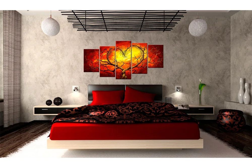 Bilde Burning Heart 200×100 v:9532165