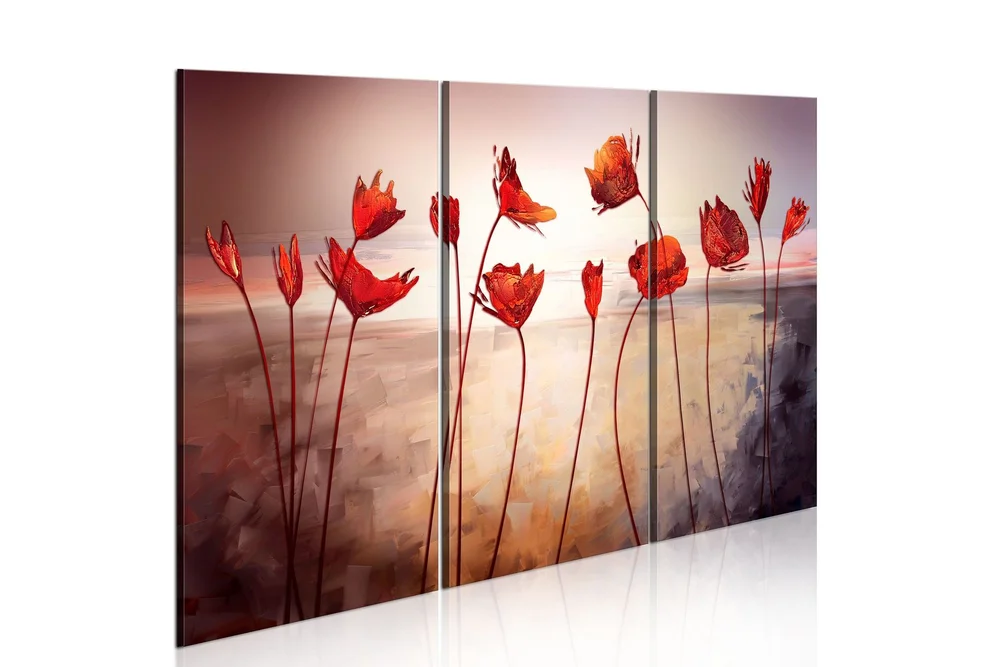 Bilde Bright Red Poppies 120×80 v:1707258