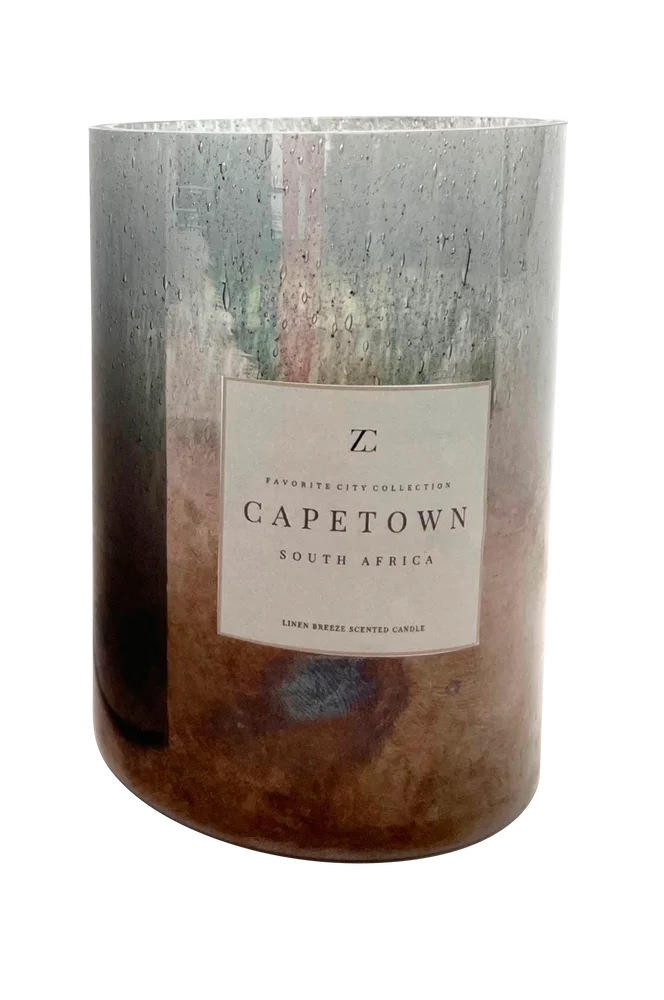 Duftlys Cape Town – Grå – Dekor | m v:3162490 Duftlys Cape Town – Grå – Dekor | m v:3162490