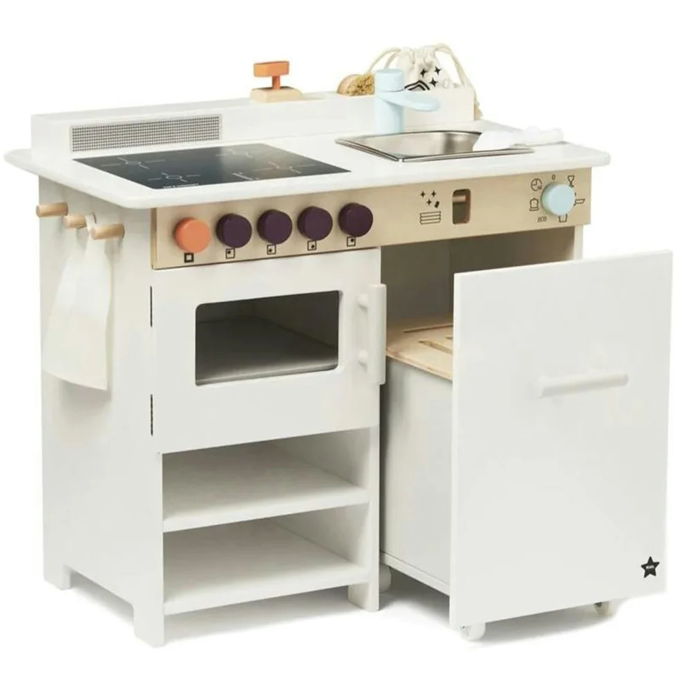 Kid’s Hub Play Kitchen, White v:1315966