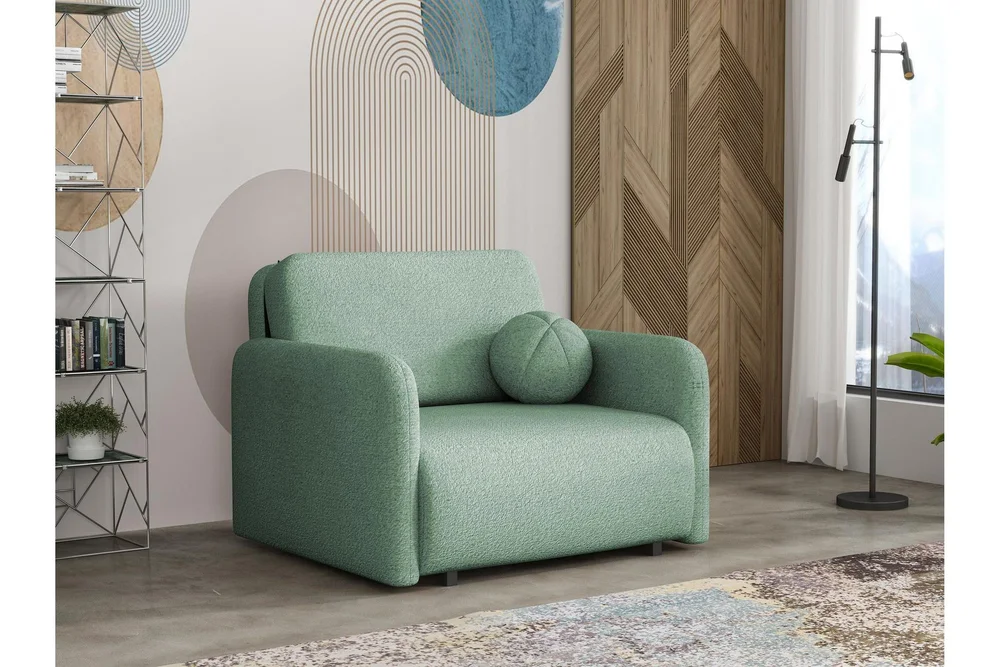 Ajmeri Sovesofa 2-seter i Bouclé v:6159783