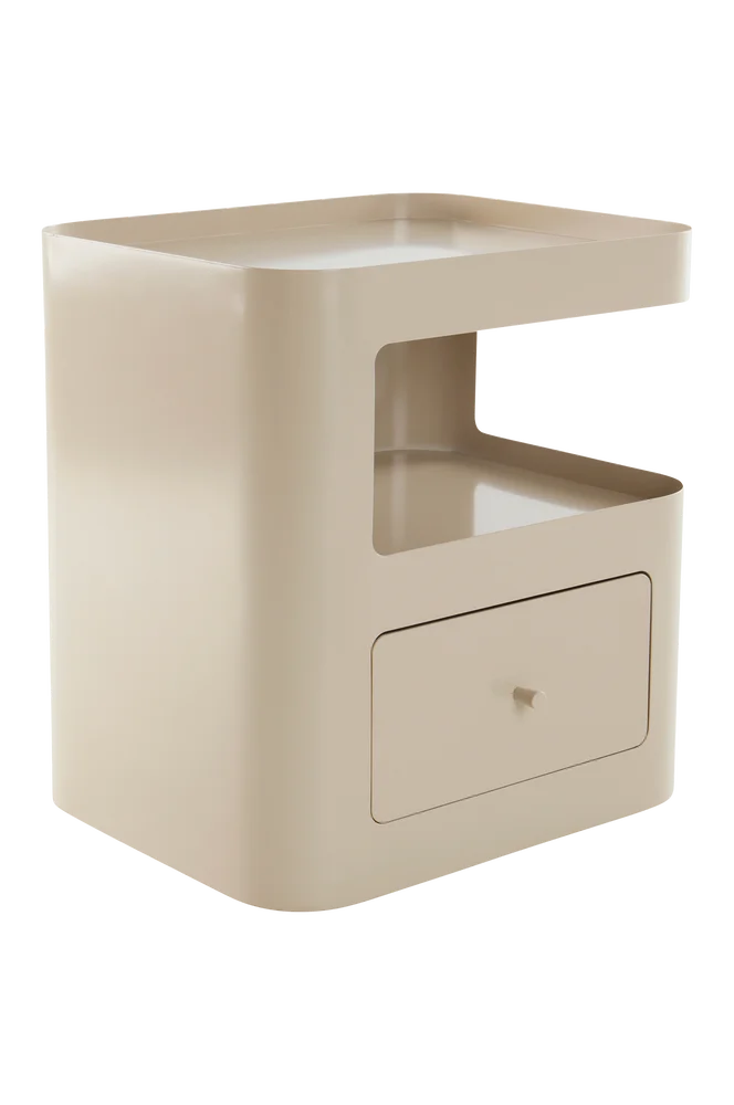 ALSTON Nattbord – Beige m v:1642027 ALSTON Nattbord – Beige m v:1642027